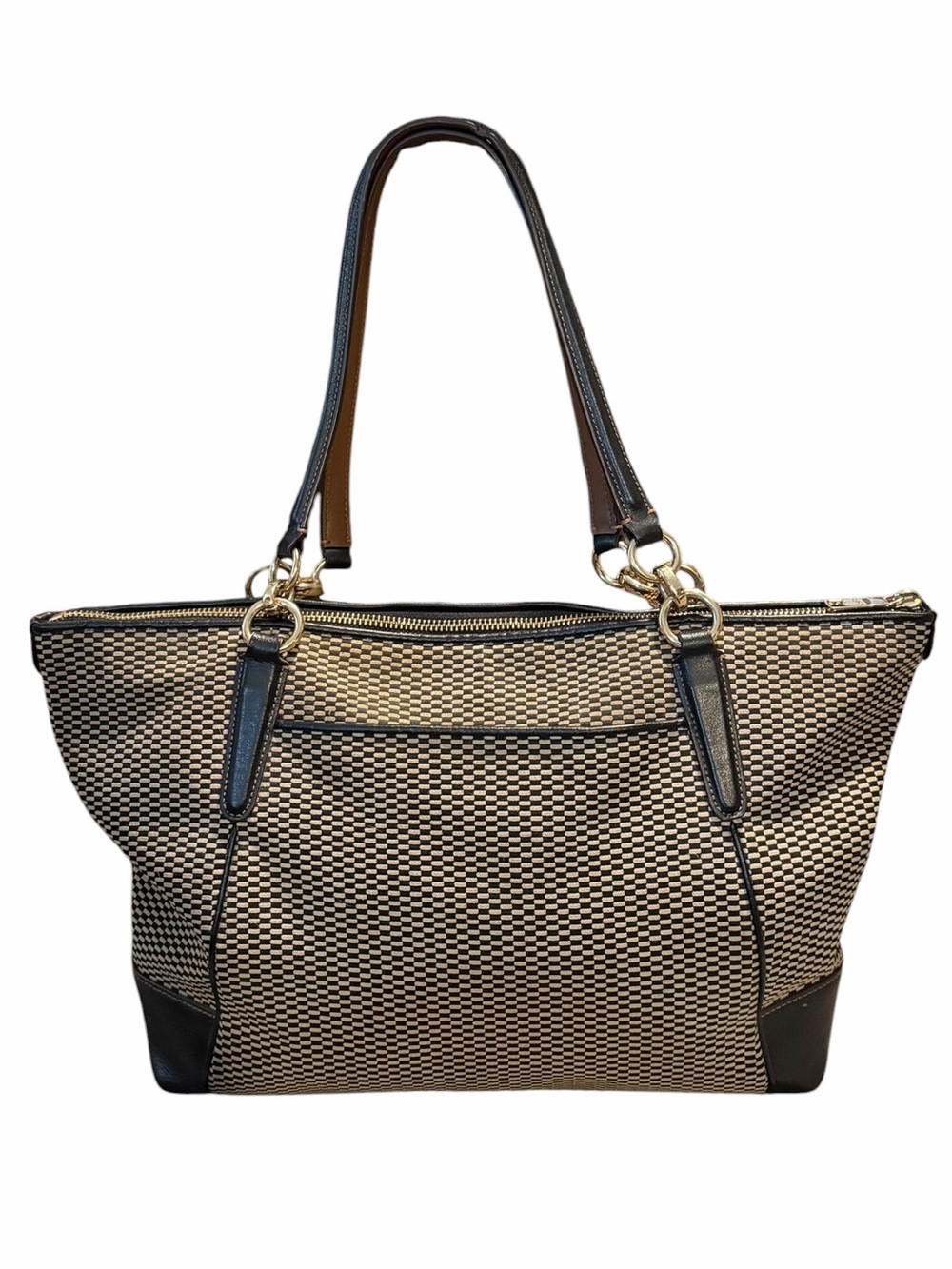 Coach Ava Legacy Jacquard Tote - Picture 3 of 9
